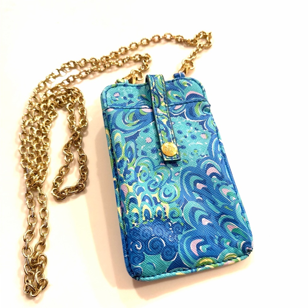 LILLY PULITZER•Kamden phone case crossbody wallet EUC